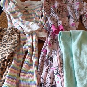 Colorful Baby Onesies and Pajamas Set Miscellaneous Pieces